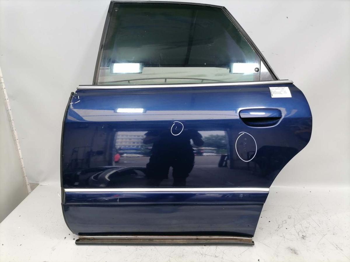 Audi A8 D2 original Tür hinten links LZ5K Santorinblau Stufenheck BJ99